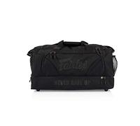 Fairtex Sac de Gym équipement équipement pour Muay Thai, Boxe, Kickboxing, MMA (BAG2-Noir)