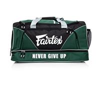 Fairtex Sac de gym équipement équipement pour Muay Thai, boxe, kickboxing, MMA (BAG2-vert)