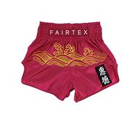 Fairtex Short de boxe d'entraînement pour homme Arts martiaux, Rivière dorée, M