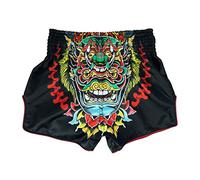 Fairtex Short de Boxe Muay Thai Coupe Slim, Kabuki, Large