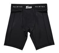 Fairtex Short de compression avec bonnet athlétique, noir, Taille S