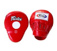 Fairtex The Ultimate Contoured Focus Mitts (FMV9) Pattes d'ours Rouge/blanc