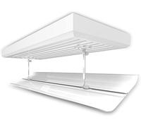 FAiruo Boudin de porte de climatisation centrale, boudin de courant d'air général anti-direct pour les bureaux et les hôtels (taille : 100 cm)