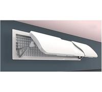 FAiruo Déflecteur de sortie de climatisation centrale, déflecteur d'air télescopique à 180° réglable