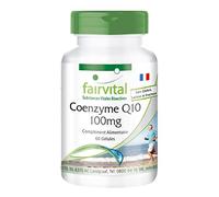 Fairvital | Co-enzyme Q10 100mg - 2 mois - VEGAN - Fortement dosé - 60 capsules - ubiquinone