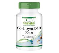 Fairvital | Co-enzyme Q10 30mg VEGAN - 60 comprimés - ubiquinone