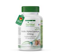 fairvital Gélules d'acide alpha-lipoïque 300mg (acide alpha-lipoïque, ALA), pour 3 mois, HAUTEMENT DOSÉ, 90 gélules molles