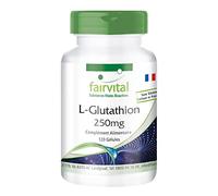 Fairvital | L-Glutathion 250mg - boite de 4 mois - VEGAN - 120 Capsules
