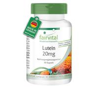 Fairvital | Lutéine 20mg - boite de 3 mois - Fortement dosé - 90 capsules - microencapsulée