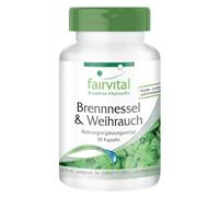 fairvital Ortie avec boswellia, 90 gélules, HAUTEMENT DOSÉES, 4000mg d'extrait de feuilles d'ortie par dose journalière, VÉGÉTALIEN, Boswellia serrata avec au moins 65% d'acides boswelliques