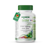Fairvital | P-5-P 100mg zinc - pour 3 mois - VEGAN - 90 Gélules - Vitamine B6 actif - pyridoxal-5-phosphate