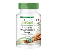 Fairvital | Panax Ginseng rouge Extrait 400mg 90 gélules - ginseng coréen - C.A. Meyer