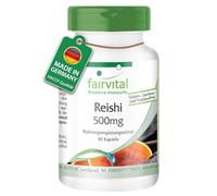Fairvital | Reishi 500mg en poudre, Ling Zhi, 90 gélules