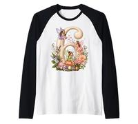 Fairy 6 Years Old Birthday Girl 6th Birthday Fairy Theme Manche Raglan