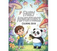 Fairy Adventure Coloring Book for Kids Ages 3-14 | Leo & Pippin Magical World: Mushroom Castles, Fairy Gardens, Star Wand Magic & Fun Fairy Games | Cute Fantasy Coloring Pages for Boys & Girls