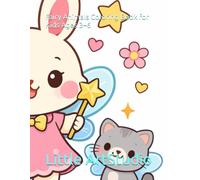 Fairy Animals Coloring Book for Kids Ages 3-6: Simple Big Shapes, Cute Storybook Characters, Bold Thick Outlines, Fun and Relaxing Coloring Pages