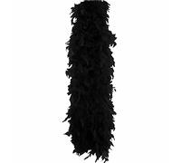 FAIRY BOUTIQUE Boa à plumes multicolores pour femme Gay Pride Accessoires de fête, Noir , taille unique