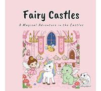 Fairy Castles: A Bold and Easy Coloring Book for Adults, Teens, Kids, and Fairy Tale Lovers Featuring Wisp, Twirl, and Spark in 40 Cute Castle, Unicorn, and Dragon Scenes