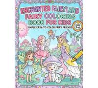 Fairy Coloring Book for Kids Ages 3-6: Big Bold Fairy