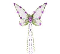 Fairy Costume Wings - Dragonfly Wing Props, Stage Performance Garments | Translucent Dragonfly Vine Layout | Garden Party Cosplay Convention Parade, Fancy Dress Up Photography Prop Party Accessories