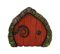 Fairy Door - Glow In The Dark Yard Art Sculpture Decoration | Ignites Imagination | Whimsical Miniature Wooden Decoration For Trees Walls | For Backyard Forest Yard Village Pond Room Creative Art Ins