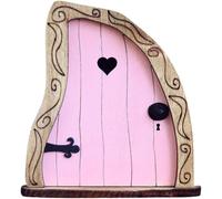 Fairy Door Miniature Fairy Door Fairy Door Tree Wooden Tree Decoration Fairy Garden Fairy Garden Front Door Elf Door Garden Decoration Tree Statues