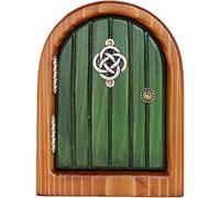Fairy Door Miniature Fairy Door Fairy Door Tree Wooden Tree Decoration Fairy Garden Fairy Garden Front Door Elf Door Garden Decoration Tree Statues.