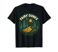 Fairy Dunes Chemise Indiana Beach Pin Trees Moon T-Shirt