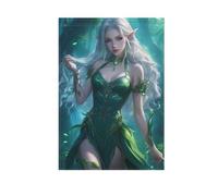 Fairy Game Anime Girl Fantasy Art Style Petits drapeaux d'extérieur Bannière décorative pour décoration de cour 71 x 101 cm Double face