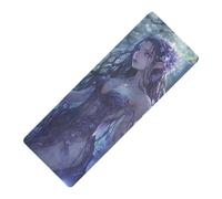 Fairy Game Anime Girl Tapis de yoga portable imprimé pour yoga chaud, caoutchouc naturel antidérapant, avec tapis de yoga tapete para ejercicio 180,3 x 66 cm