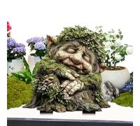 Fairy Garden Stage - Mystical Garden Stakes | Fairy Tree Spirit & Nature Goddess Coutures Acryliques, Enjeux De Décoration Extérieure À L'épreuve Des Intempéries Pour Parterres De Fleurs, Pots Et Pelo