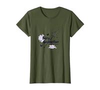 Fairy Godmother : Making Magic Happen T-Shirt, Femme, Olive, XXL