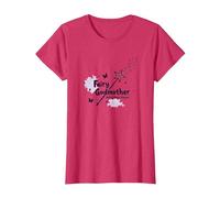 Fairy Godmother : Making Magic Happen T-Shirt, Femme, Rouge Chiné, L