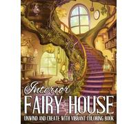 Fairy House Interior Coloring Book: Explore the Magical Corners of Fantasy Coloring Pages with Beautifully Decorated Houses for Relaxation and Creativity