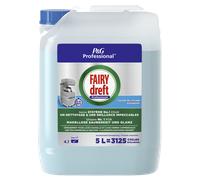 Fairy Professional Liquide de rinçage pour lave-vaisselle, formule professionnelle pour une utilisation dans les cuisines commerciales 5 l