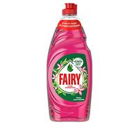 Fairy Liquide vaisselle (625 ml) Fleur de jasmin rose avec formule efficace pour la vaisselle propre et le pouvoir dégraissant