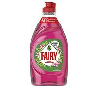Fairy Liquide vaisselle ultra concentré Pink Jasmine 450 ml avec formule efficace pour une vaisselle parfaitement propre, un pouvoir dégraissant impressionnant