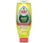 Fairy Max Power Liquide vaisselle à main Citron 660 ml Nettoyage facile et sans effort, même sur les casseroles et poêles les plus gras.