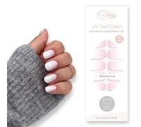 Fairy Nail Lot de 20 films de protection UV pour ongles Babyboomer - Semi-durcis - À coller (baby-boomer)