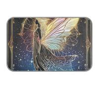 Fairy Neon Tarot Card Summer Lit pour chien auto-rafraîchissant 96,5 x 58,4 cm Tapis de refroidissement pour animal de compagnie Amovible Mantas Frías Para perros M