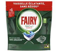 FAIRY Original Lot de 35 tablettes lave-vaisselle tout-en-1