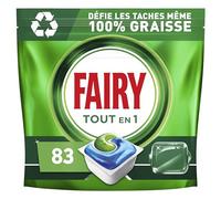 Fairy Original Tablettes Lave-vaisselle All In One, Original, 84 Capsules, Efficaces Même Sur La Graisse Incrustée