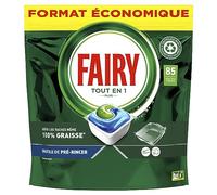 Fairy Original Tablettes Lave-vaisselle All In One, Regular, 85 Capsules, Efficaces Même Sur La Graisse Incrustée