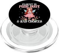 Fairy Pixie Dust and Bad Choises Design Fée Fée PopSockets PopGrip pour MagSafe