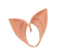 Fairy Pixie Elf Ears, Soft Latex Pointy Ear Tips Elven Vampire Fake Ear Fairy Ears Oreille Elfe Femme Latex Fée Oreilles en Latex For Halloween Christmas Cosplay