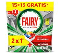 FAIRY PLATINUM PLUS CITRON passe au lave-vaisselle 30 capsules