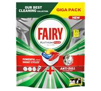 Fairy Platinum Plus Lot de 71 tablettes pour lave-vaisselle tout en un au citron