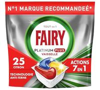 Fairy Platinum plus spécial lave-vaisselle Citron Technologie Anti Terne x25