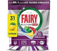 FAIRY Platinum Plus Tablettes lave-vaisselle citron 31 tablettes
