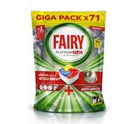 Fairy Platinum Plus Tablettes lave-vaisselle tout-en-un au citron (71 citron)